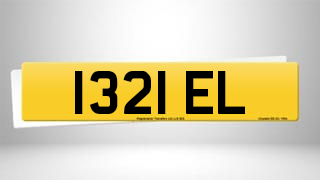 Registration 1321 EL
